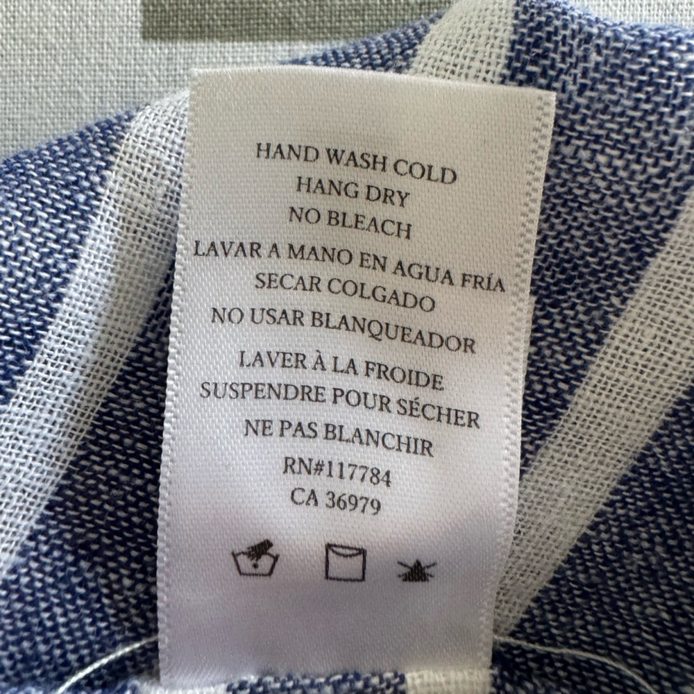 Rail’s Isabelle Blouse In Parisian Blue, Size M - image 6